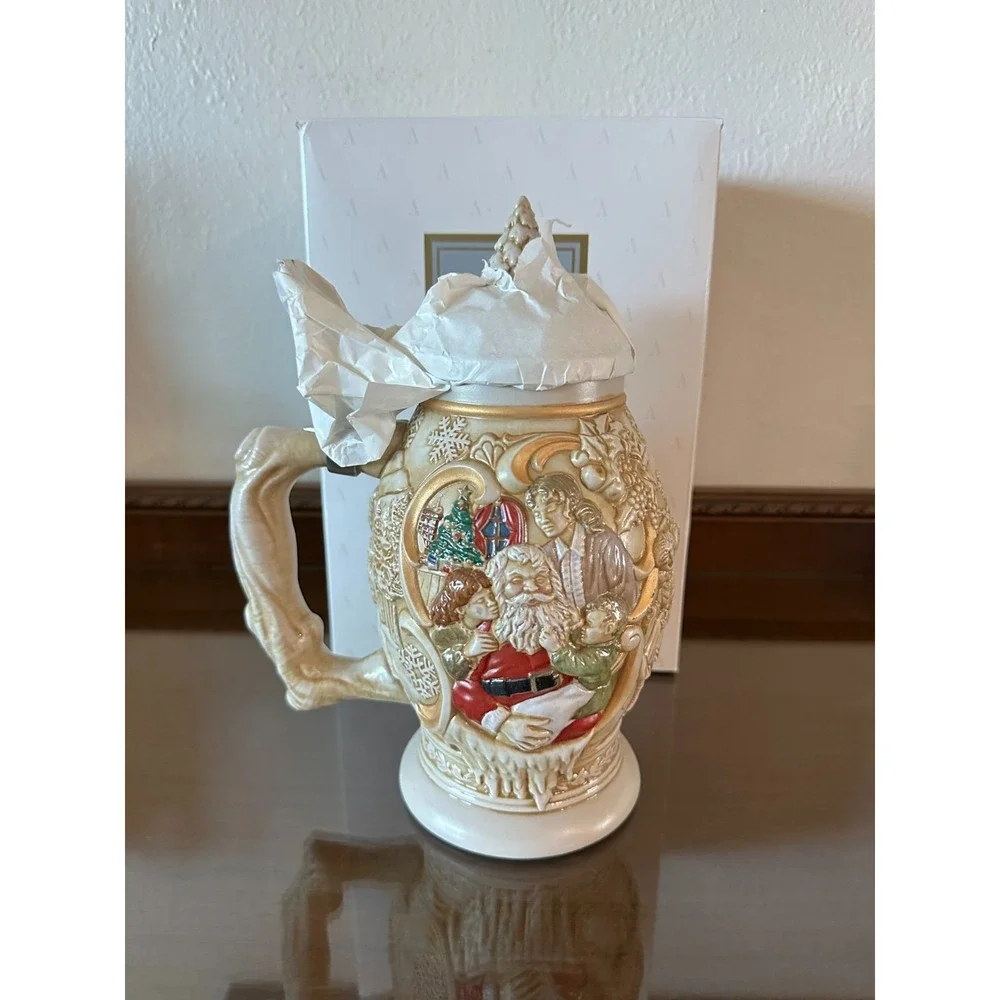 Vintage Avon Father Christmas‎ Stein Brand New w/ Box